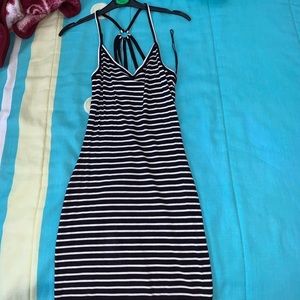 Black and white dress